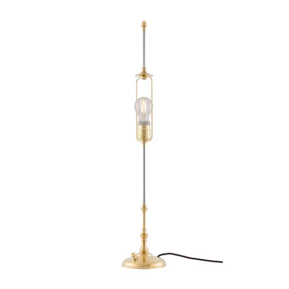 Karlskrona Lampfabrik Stiernstedt Bordslampa, Polerad mässing