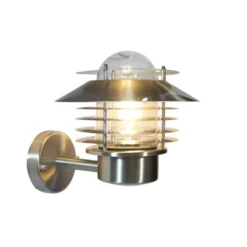 Llitt Stig Up E27 Brushed steel