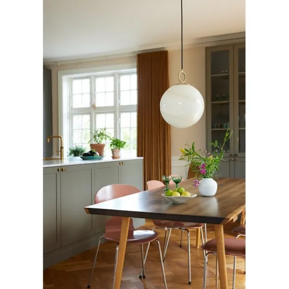 Halo Design Stockholm Pendel marmor/brun Ø30