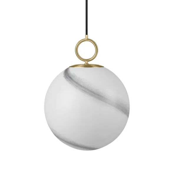 Halo Design Stockholm Pendel marmor/grå Ø30