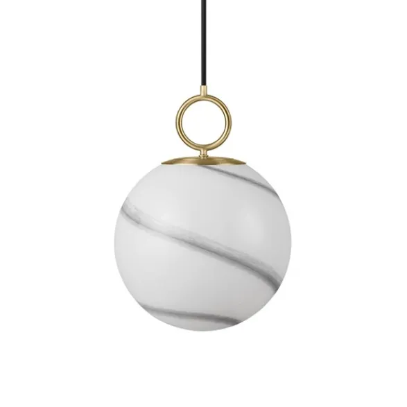 Halo Design Stockholm Pendel marmor/grå Ø25