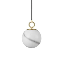 Halo Design Stockholm Pendel marmor/grå Ø18