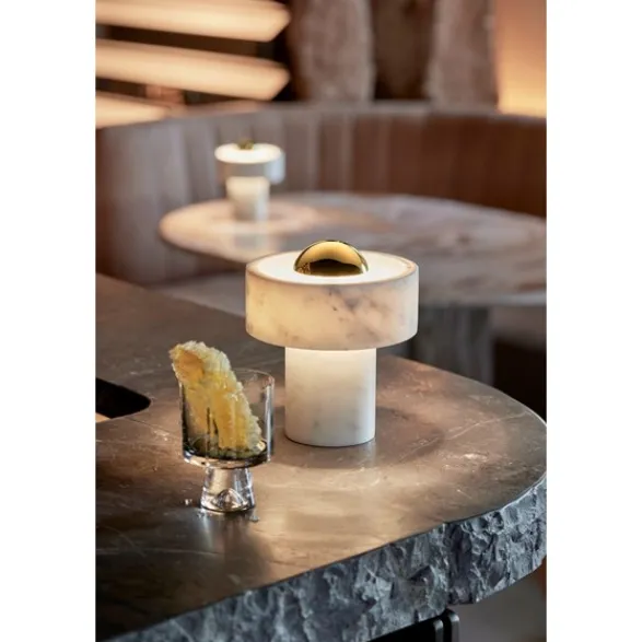 Tom Dixon Stone portabel bordslampa LED