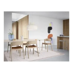 Muuto Strand pendel open, vit 60cm