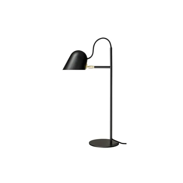 Örsjö Belysning Streck bordslampa, svart/mässing