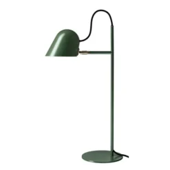 Örsjö Belysning Streck bordslampa, tallgrön/mässing