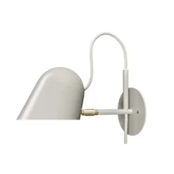 Örsjö Belysning Streck vägglampa med kabel, Varmgrå/mässing