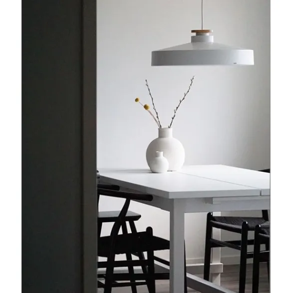 Herstal Street pendel L Vit E27