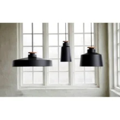 Herstal Street pendel M Svart E27