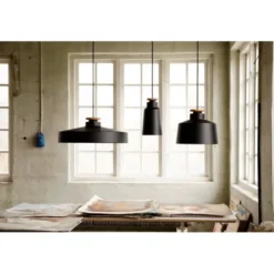 Herstal Street pendel S Svart E27
