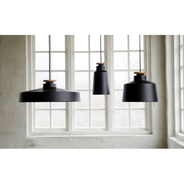 Herstal Street pendel S Svart E27