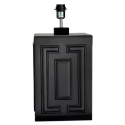Hallbergs Belysning Stucco Lampfot Svart matt 24cm