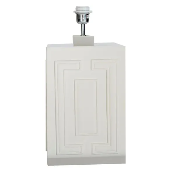 Hallbergs Belysning Stucco Lampfot Vit matt 24cm