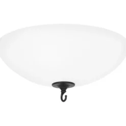 Konsthantverk Stävie plafond, svart/opal 38cm