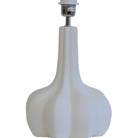 Hallbergs Belysning Sunflower Lampfot Vit 25cm