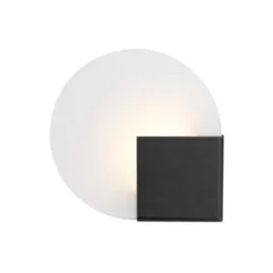 Örsjö Belysning Sun Vägglampa Svart strukturlack