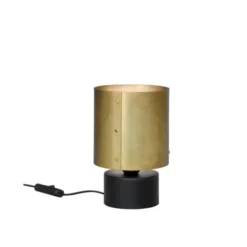 Konsthantverk Svep bordslampa, mattsvart 23cm
