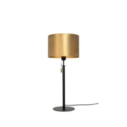 Konsthantverk Svep bordslampa, mattsvart 66cm