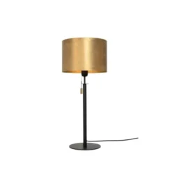 Konsthantverk Svep bordslampa, mattsvart 55cm