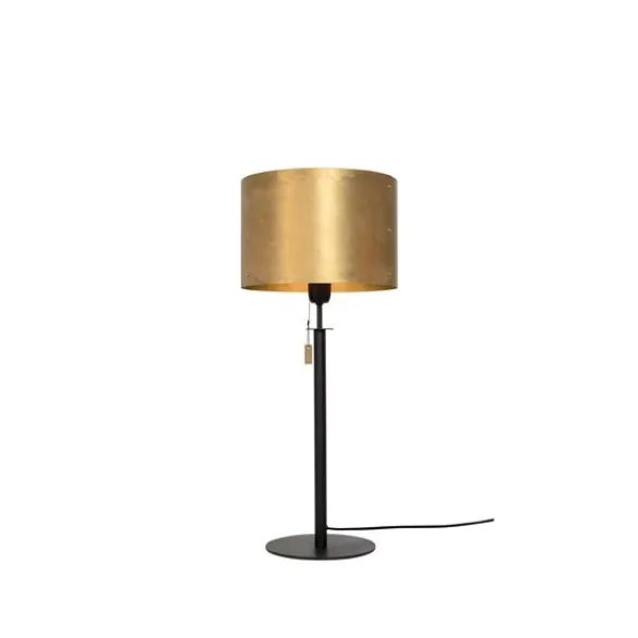 Konsthantverk Svep bordslampa, mattsvart 66cm