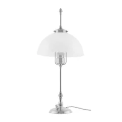 Karlskrona Lampfabrik Swedenborg Bordslampa, Förnicklad mässing