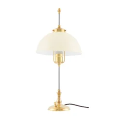 Karlskrona Lampfabrik Swedenborg Bordslampa, Polerad mässing