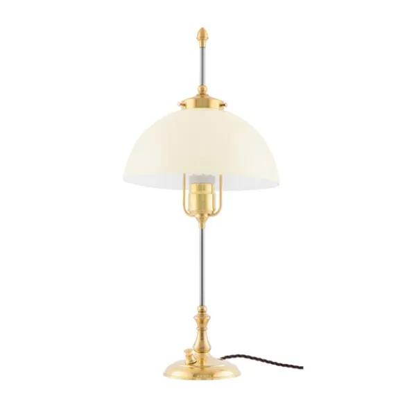 Karlskrona Lampfabrik Swedenborg Bordslampa, Polerad mässing
