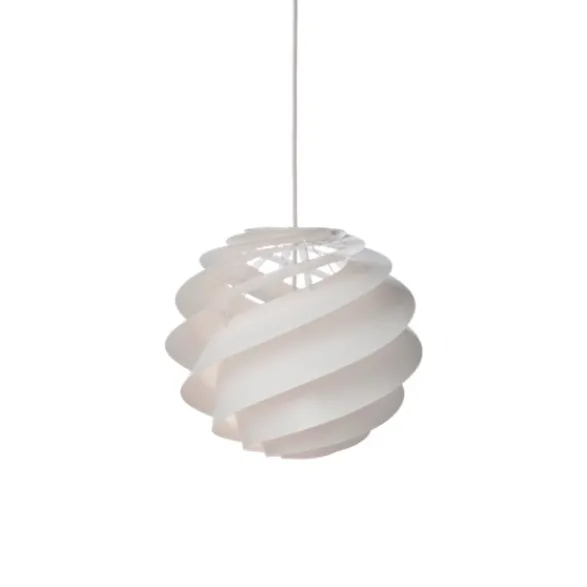 Le Klint Swirl 3 small pendel, vit 32cm