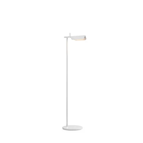 FLOS Tab F golvlampa LED, vit