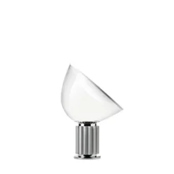 FLOS Taccia LED bord/golvlampa, silver