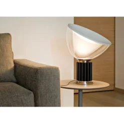 FLOS Taccia LED small bordslampa, silver