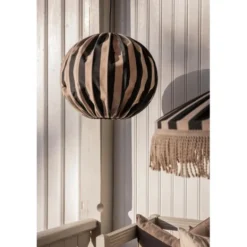 Alde & Lind Taklampa Capri D45 s/s E27 5m IP 44 taupe/svart