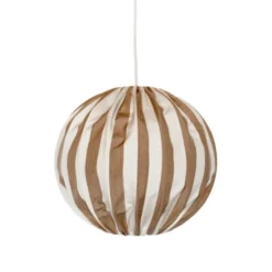 Alde & Lind Taklampa Capri D45 s/v E27 5m IP44 taupe/vit