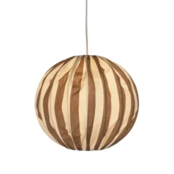 Alde & Lind Taklampa Capri D45 s/v E27 5m IP44 taupe/vit