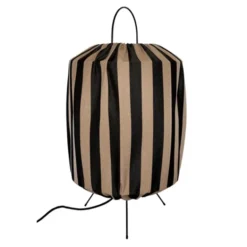 Alde & Lind Taklampa Capri H70 s/s E27 2,5m IP44 taupe/svart