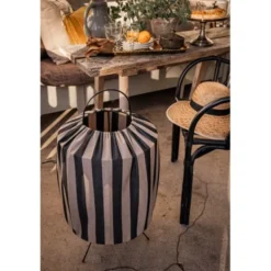 Alde & Lind Taklampa Capri H70 s/s E27 2,5m IP44 taupe/svart