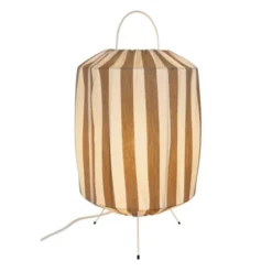 Alde & Lind Taklampa Capri H70 s/v E27 2,5m IP44 taupe/vit