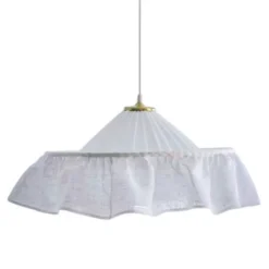 Vallentuna Armatur & Skärmateljé Taklampa Carl Larsson, Vit 80 cm
