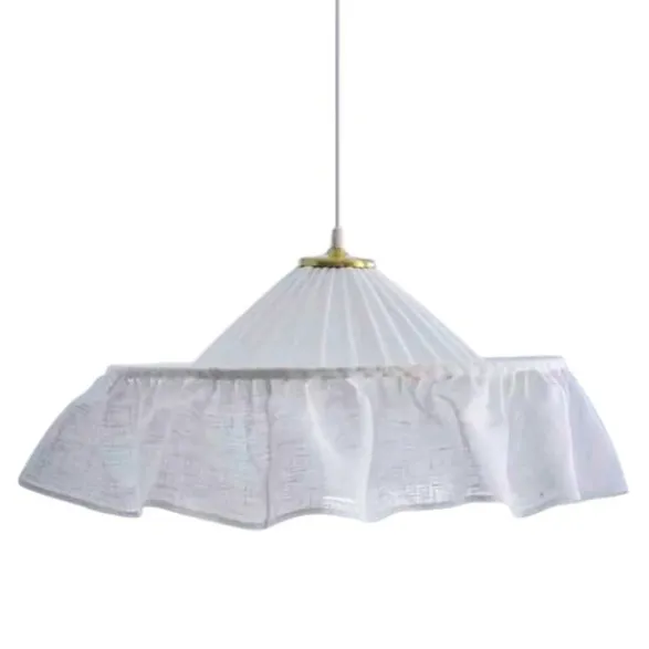 Vallentuna Armatur & Skärmateljé Taklampa Carl Larsson, Vit 80 cm