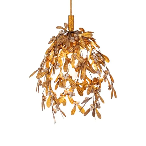 Alde & Lind Taklampa Mistel H25 antikguld