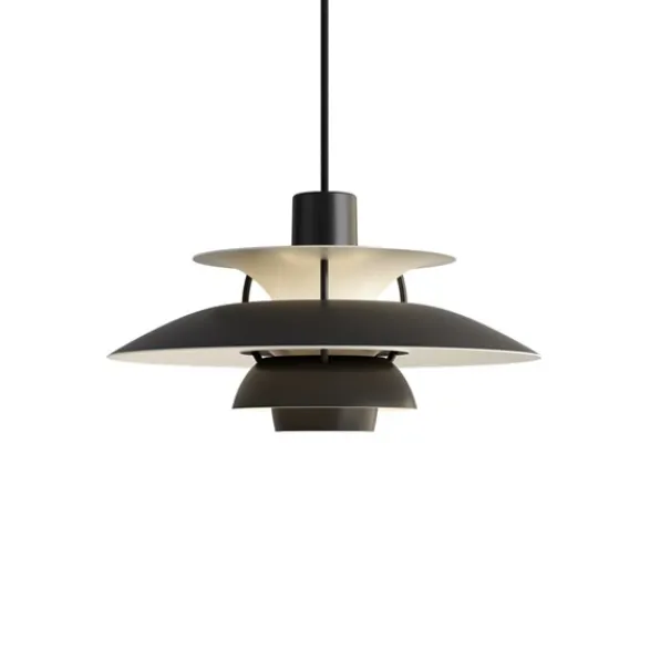 Louis Poulsen Taklampa PH 5 mini Monokrom svart