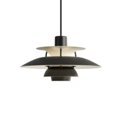 Louis Poulsen Taklampa PH 5 mini Monokrom svart