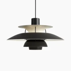Louis Poulsen Taklampa PH 5 Monokrom svart
