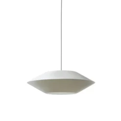 Alde & Lind Taklampa Pollux D75 plisserad off-white