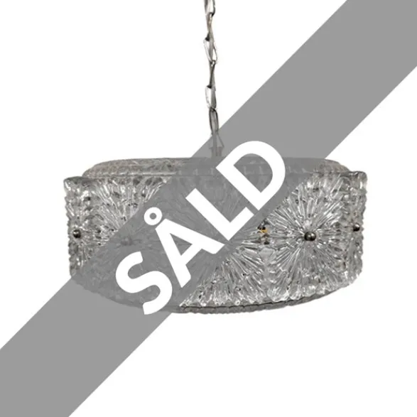 Vintage by Bright 1-2-3 Taklampa Transparent Glas , 35 cm
