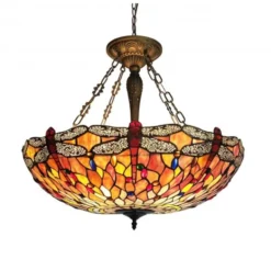Norrsken Design Taklampa Trollslända Ädelsten / Dragonfly 71cm