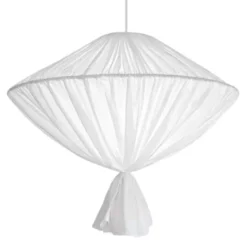 Vallentuna Armatur & Skärmateljé Taklampa Viktoria, Vit 70cm