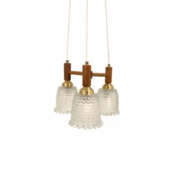 Vintage by Bright 1-2-3 Taklampa vintage Valnöt 3-arm