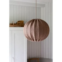 Alde & Lind Taklampskärm Halo D45 s/s Seoul korall/natur