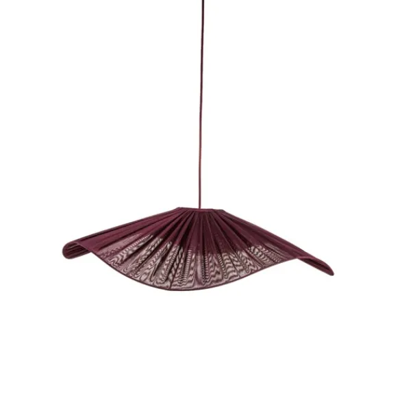 Alde & Lind Taklampskärm Monstera D78 s/s Nivi plommon